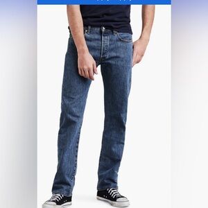 501 Levi's Original Fit Button Fly Non-Stretch Jeans | New without Tags